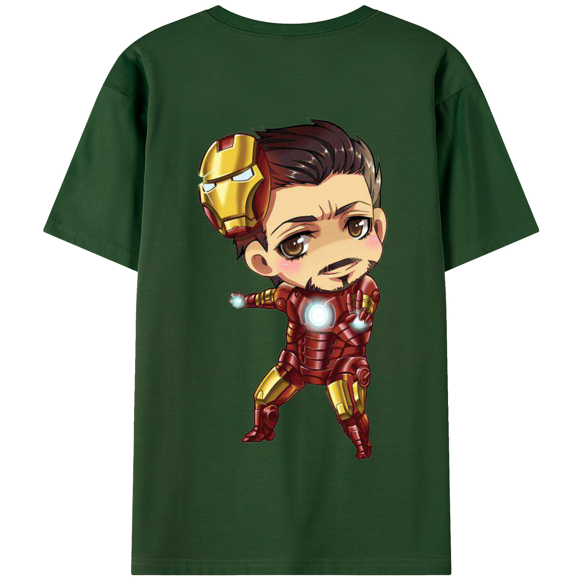（画像用） アベンジャーズ The Avengers 綿100％半袖Tシャツ（背面プリント）